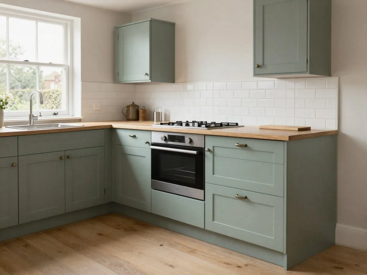 Indicative image of a fitted kitchen. Not a photograph of an SG job.